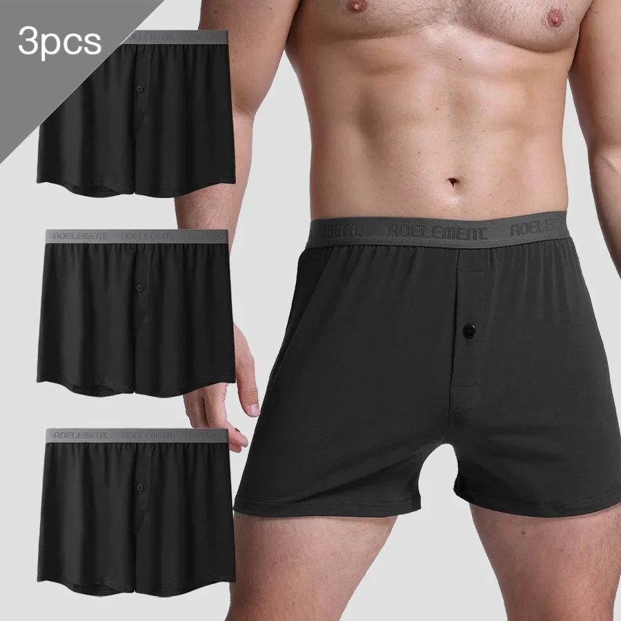 3PC Modal u yükseltilmiş erkek külot orta bel boksörler Erkekler için ter nefes alabilen seksi boksörler Fitiller