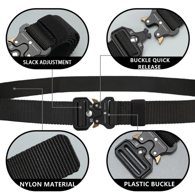 Men’s Tactical Hunting Belt 4