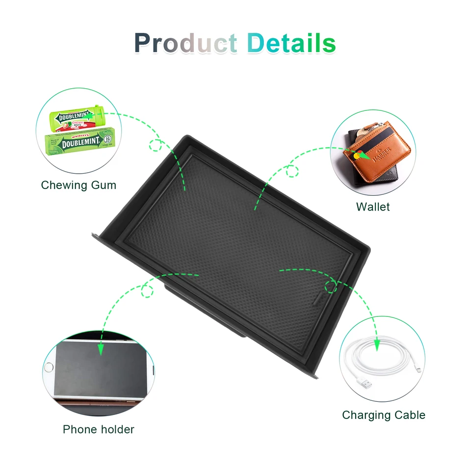 YEE PIN Organizer Per Dacia Duster 3 2024-2026 – Vassoio Portaoggetti Per Console Centrale