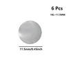 1pcs Natural Shell Sewing Buttons Metal White Black Color Mother of Pearl Round Shell Button Sewing Accessory 6
