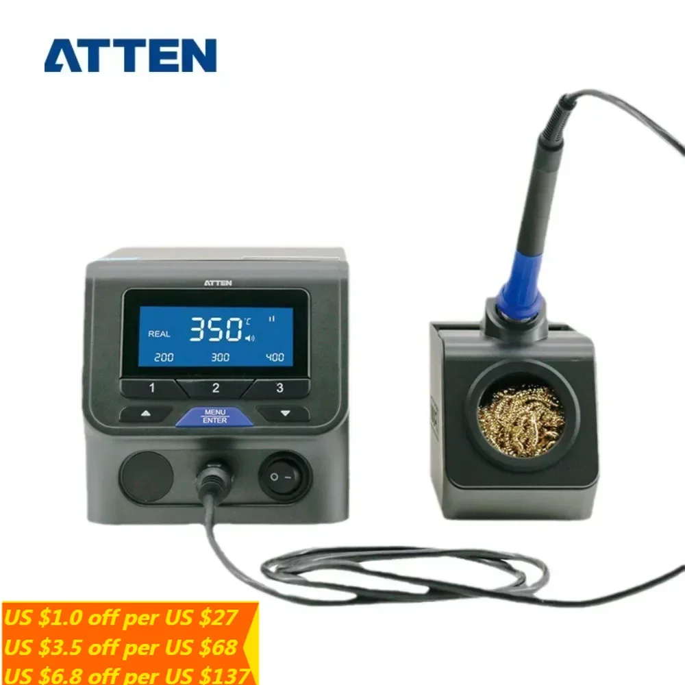 

ATTNE Original ST-1503 150W high frequnecy soldering station with LCD display