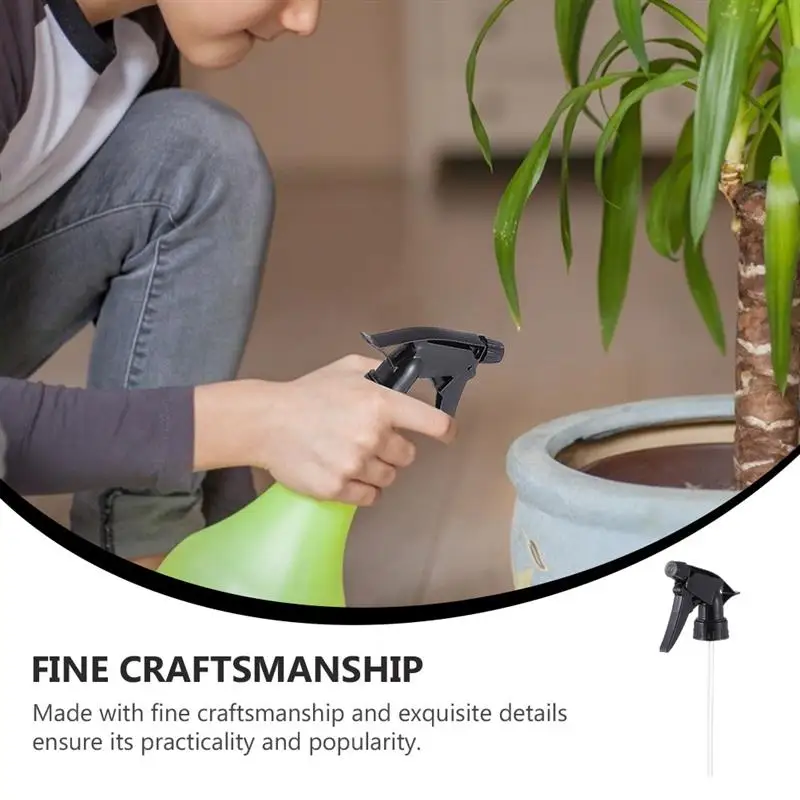 10Pcs Mist Spray Nozzle Replacement Sprayer Head Top for for standard 28/400 Neck Bottles, For Plant Watering Flowers Supplies