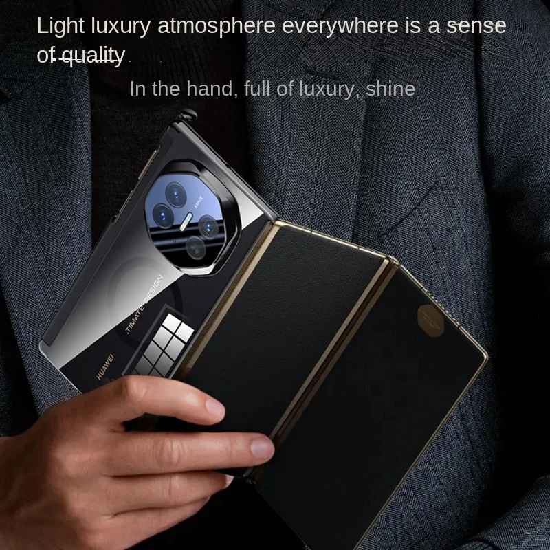 Enhanced Lens Protection Phone Case with Bracket & Magnetic Wireless Charging Support