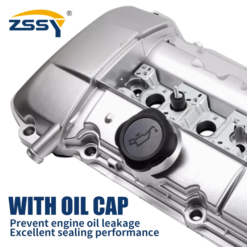 11121432928 New Engine Valve Cover w/Gasket For BMW M54 M52 E39 E46 525i 528i 325i 328i 330i X5 Z3 2.5L 2.8L 3.0L Rocker Cover