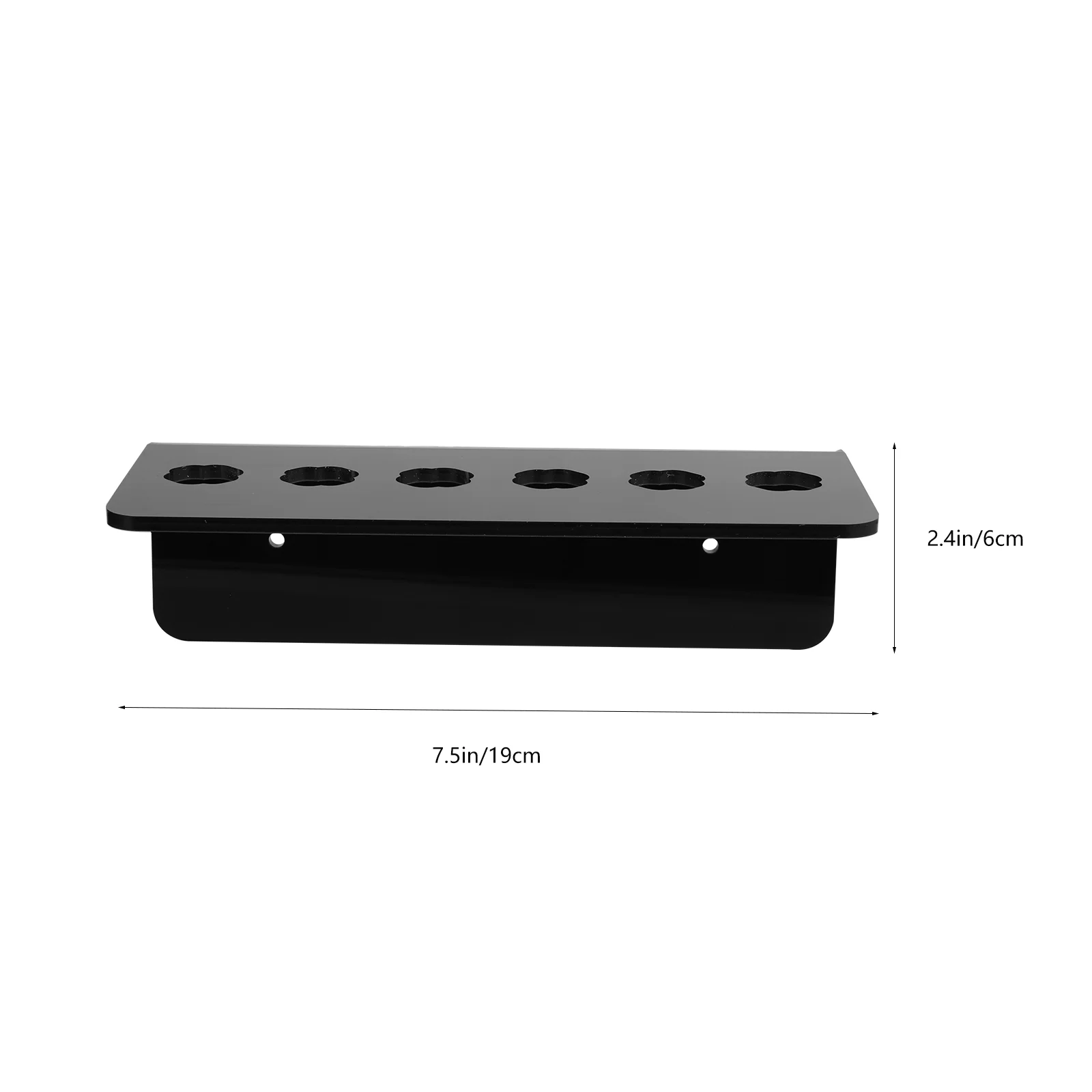 거치대 미용 가위 스탠드, 벽걸이 아크릴 사무용품, 미용사 가위, 이발사 칼