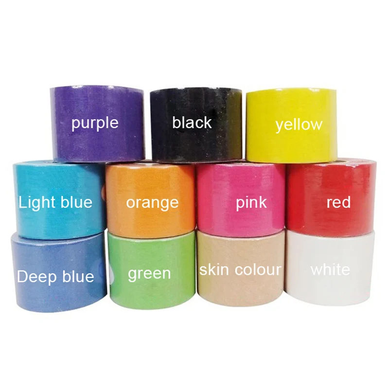 

1PC Sport Bandage Breathable Lightweight Cotton Intramuscular Kinesiology Bandage Patch Tape for Fitness Muscle Exercise