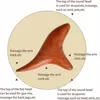 Wood Trigger Point Massage Gua Sha Tool