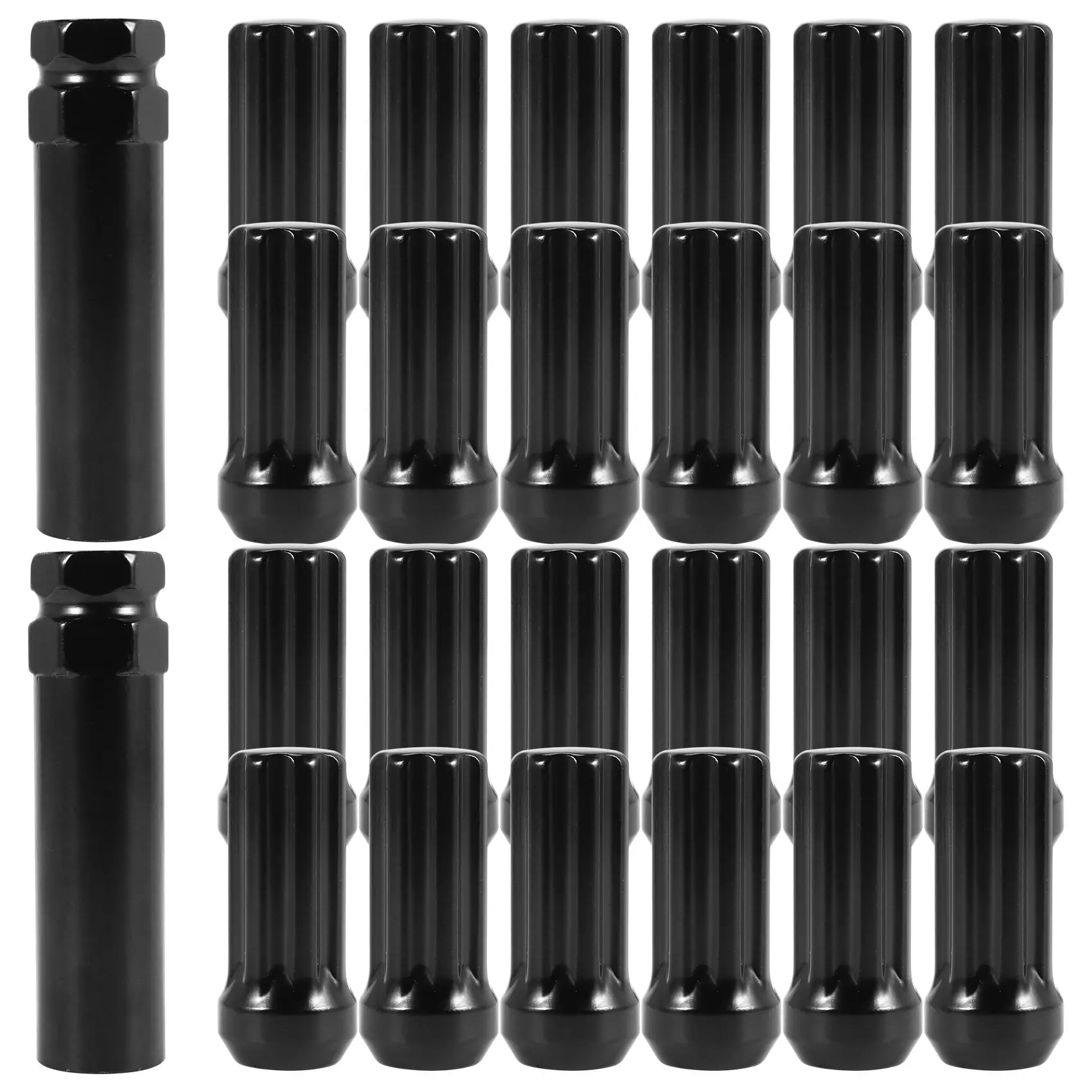 

Гайки наконечники для колес M14x1, 5, 5, 24 шт., 14 мм x 1,5 дюйма