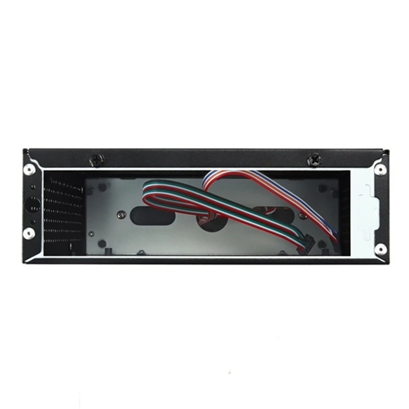M05 미니 ITX 섀시, 후면 마운트 브래킷 포함, HTPC 케이스, USB2.0 ITX 인클로저, 사무실용 산업 제어 섀시