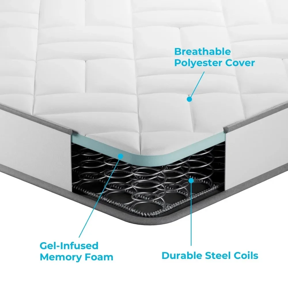 Topper Mattress Mattress, 6 ", Innerspring Mattress Mattress, Twin Air, Home Textile,