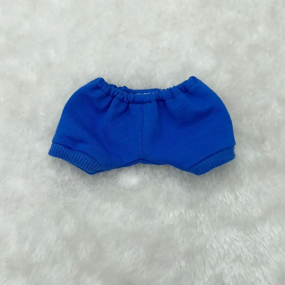 10CM Doll Pants Candy Color Casual Shorts Versatile Sport Trousers For 1/11 1/12 OB11 Dolls Wear Kids Toy Dolls Accessories