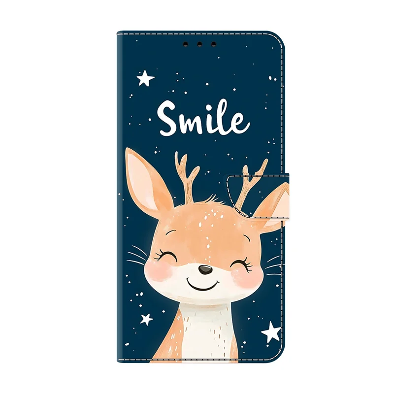 Cute Owl Wallet Leather Phone Case - Stylish Flip Cover