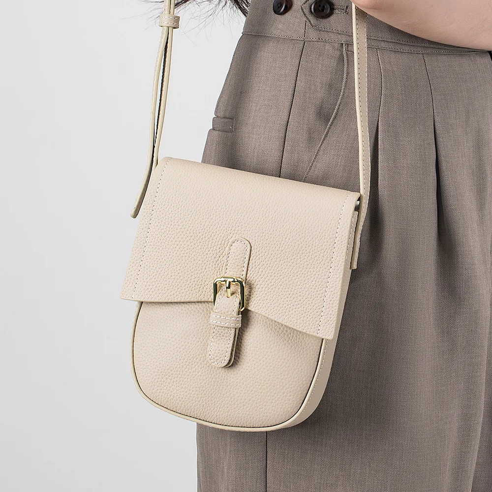 Phone Crossbody Bags for Women Small Leather Mini Shoulder Cellphone Wallet Adjustable Shoulder Strap Versatile Mobile Phone Bag