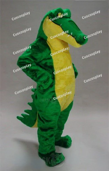 

Crocodile Mascot Costume Cartoon Doll Walking Costume Cosplay Props for Halloween Christmas Party Masquerade Anime Shows