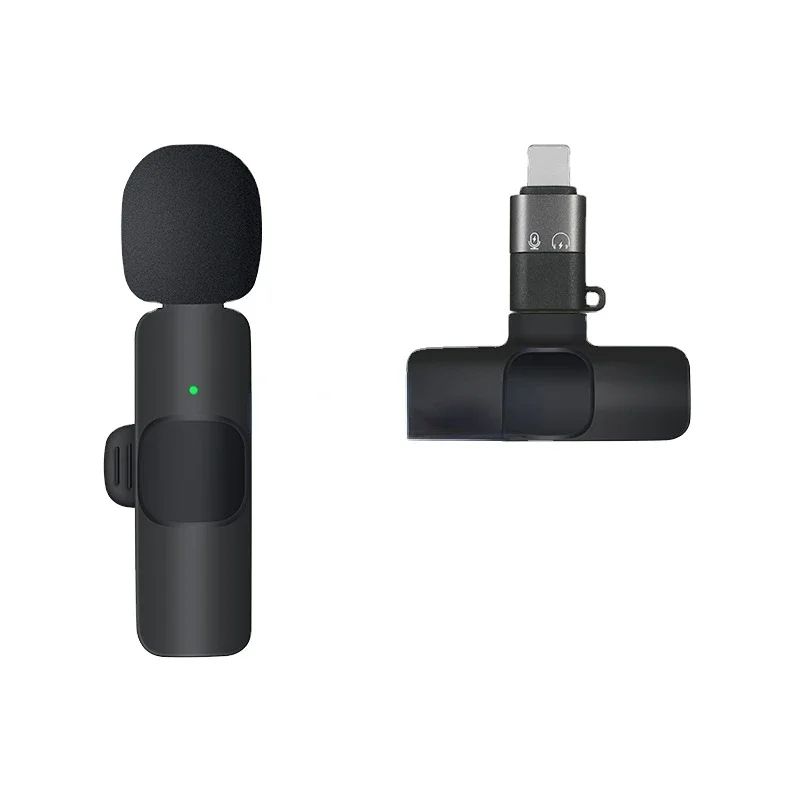

Wireless Lapel Lavalier Auto-syncs Microphone for USB-C Android Phones