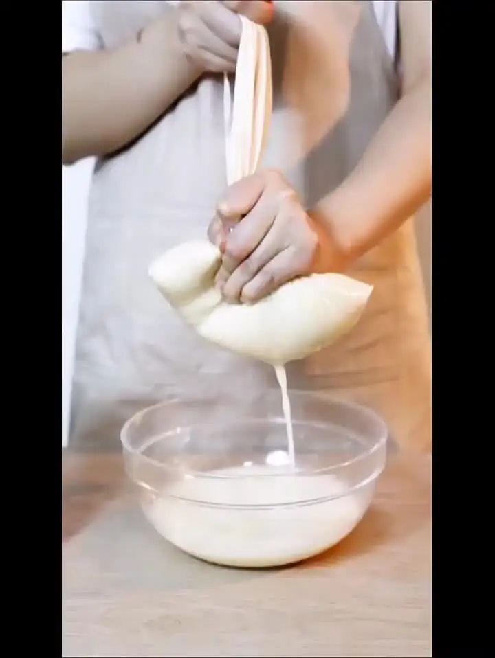 Borsa Per Latte Di Noci Riutilizzabile - 10 Pezzi, 20x30cm, Con Colino - Foto 5