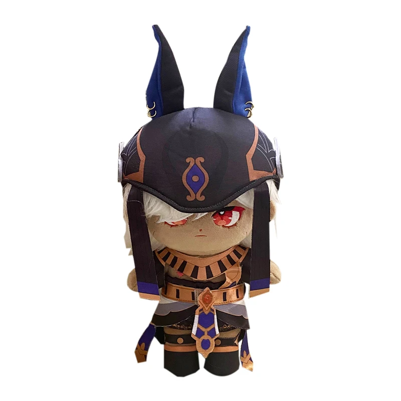 

20cm Anime Genshin Impact Cyno Wanderer Plush Cosplay Soft Doll Cartoon Toys Birthday Gift For Kids