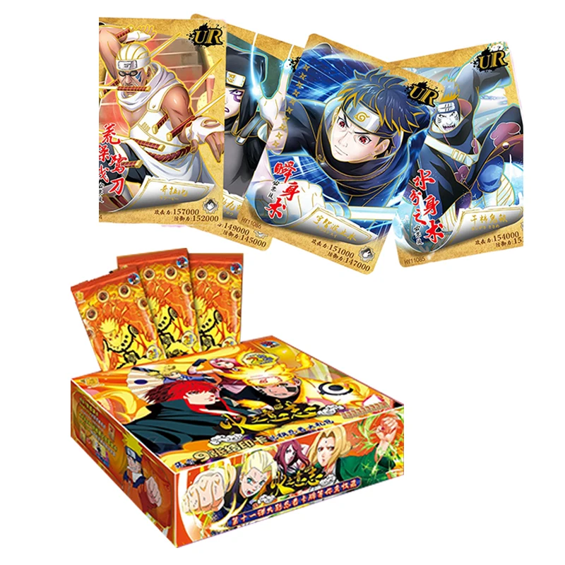 

Naruto Cards Letters Paper Card Letters One Games Children Anime Peripheral Character Collection Kid's Gift Playing Card Toy