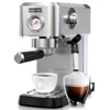 Espresso Machine 15 Bar Coffee Machine With Steam Milk Frother Stainless Steel Coffee Maker 34oz Water Tank 1350W 1