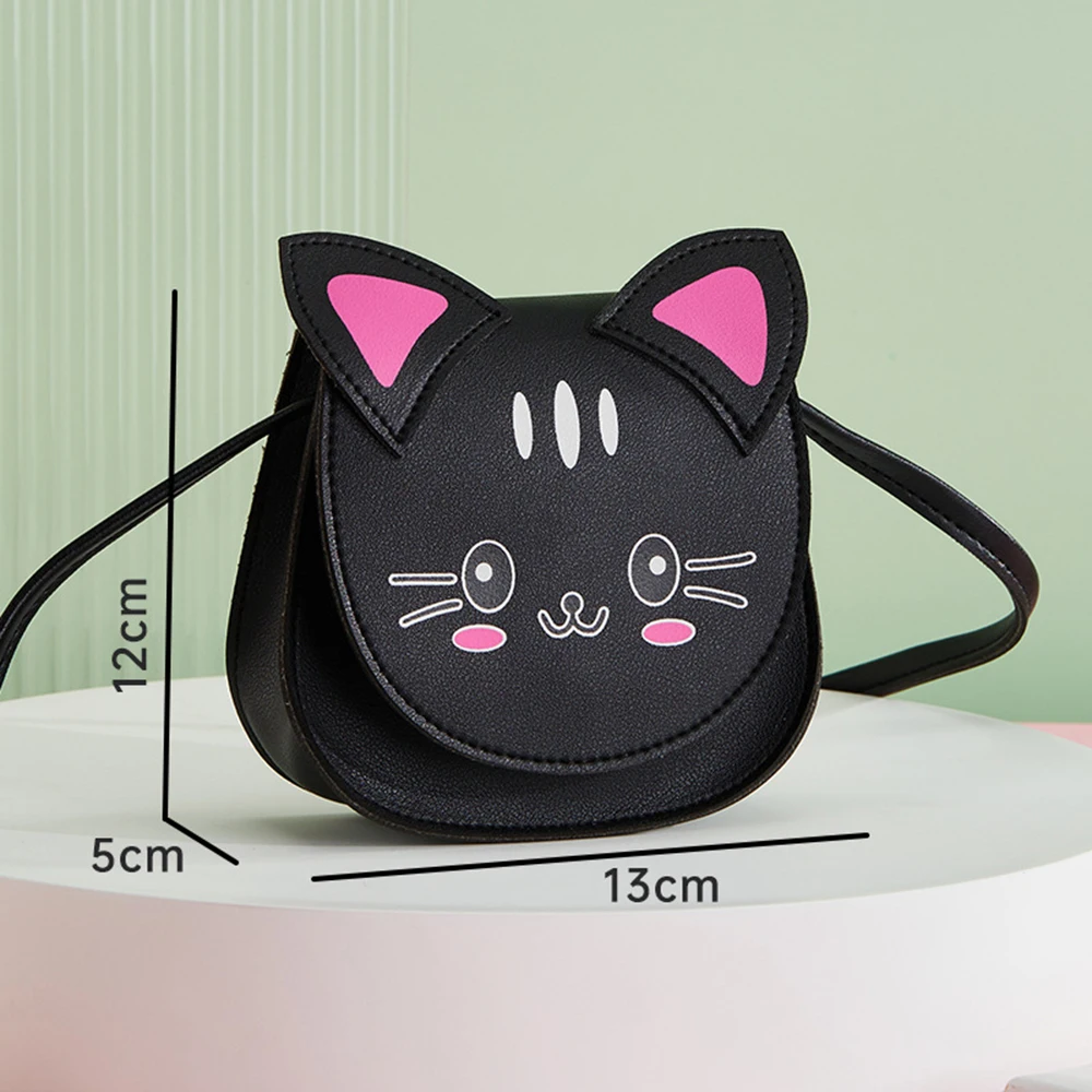 

Children's Shoulder Bag New Cat Crossbody Bags Cartoon Cute Little Girl Fashion Accessories Pack Mini Zero Wallet
