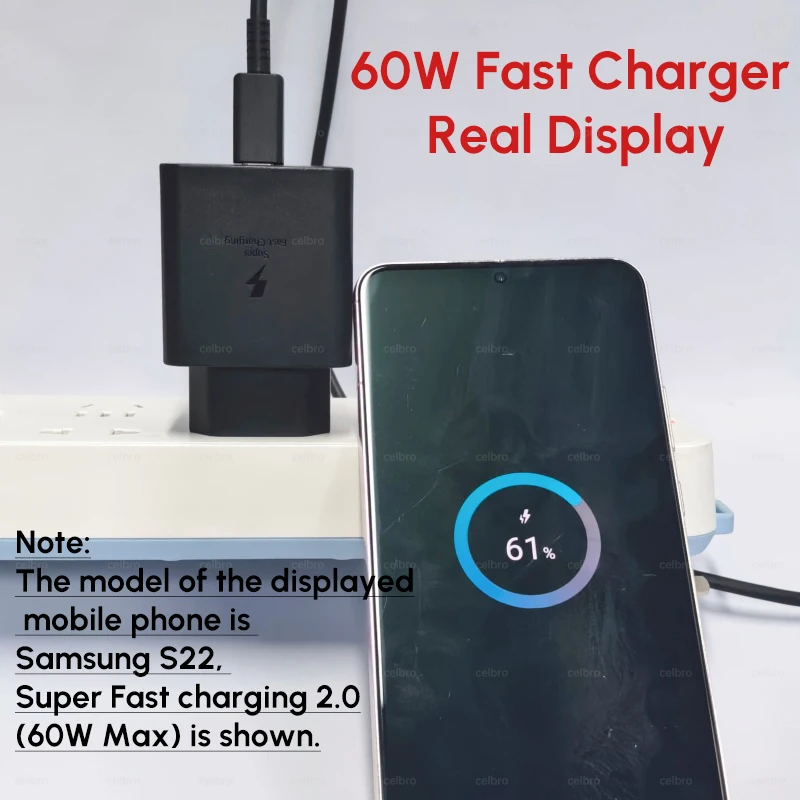 Samsung Original 60W PD Fast Charger Adapter