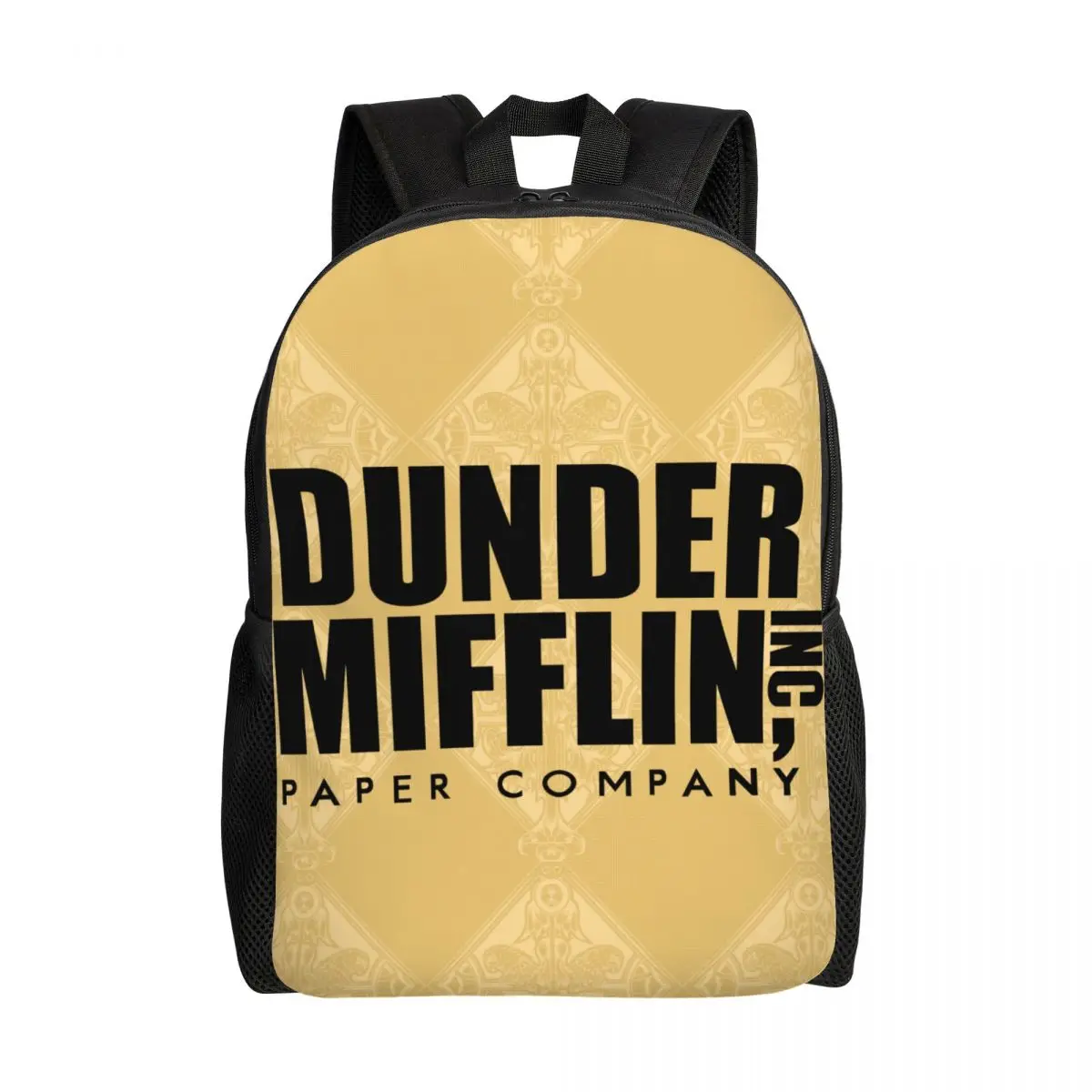 Dunder Mifflin Paper Company Zaino Da Viaggio Uomo Donna School Computer Bookbag The Office Tv Show College Student Daypack Bags