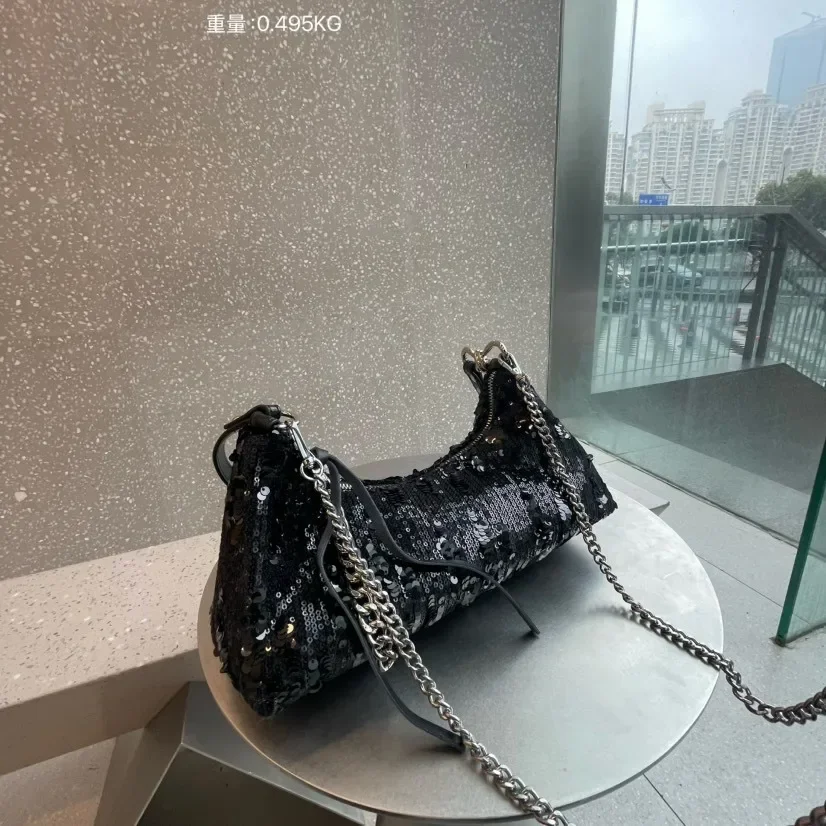 Hand Bag for Wedding Party Banquet Clutch Lady Sequin Luxury Party Evening Fashion Wedding Bridal Dress Underarm Bag