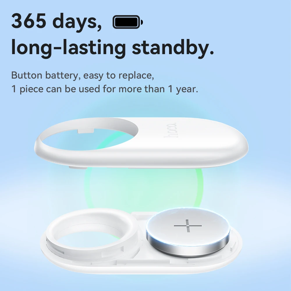 HOCO E94 Airtag GPS intelligent positioning Pets Dog Key Trackers Smart anti-lost device with Case Tracking Find My Elderly Kids 6