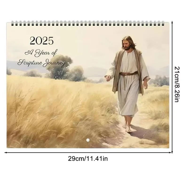 Jesus Wall Calendar Bible Verse Wall Calendar Christian Inspirational Mural Funny Jesus Bible