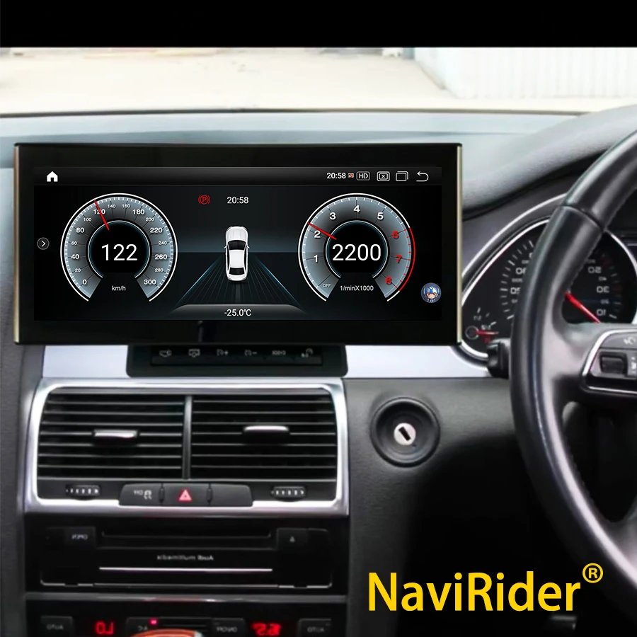 

12.3'' Android Car Video Player For Audi Q7 4L 2005-2015 Right Hand Driving GPS Multimedia Stereo WIFI CarPlay Qualcomm 2.8GHZ