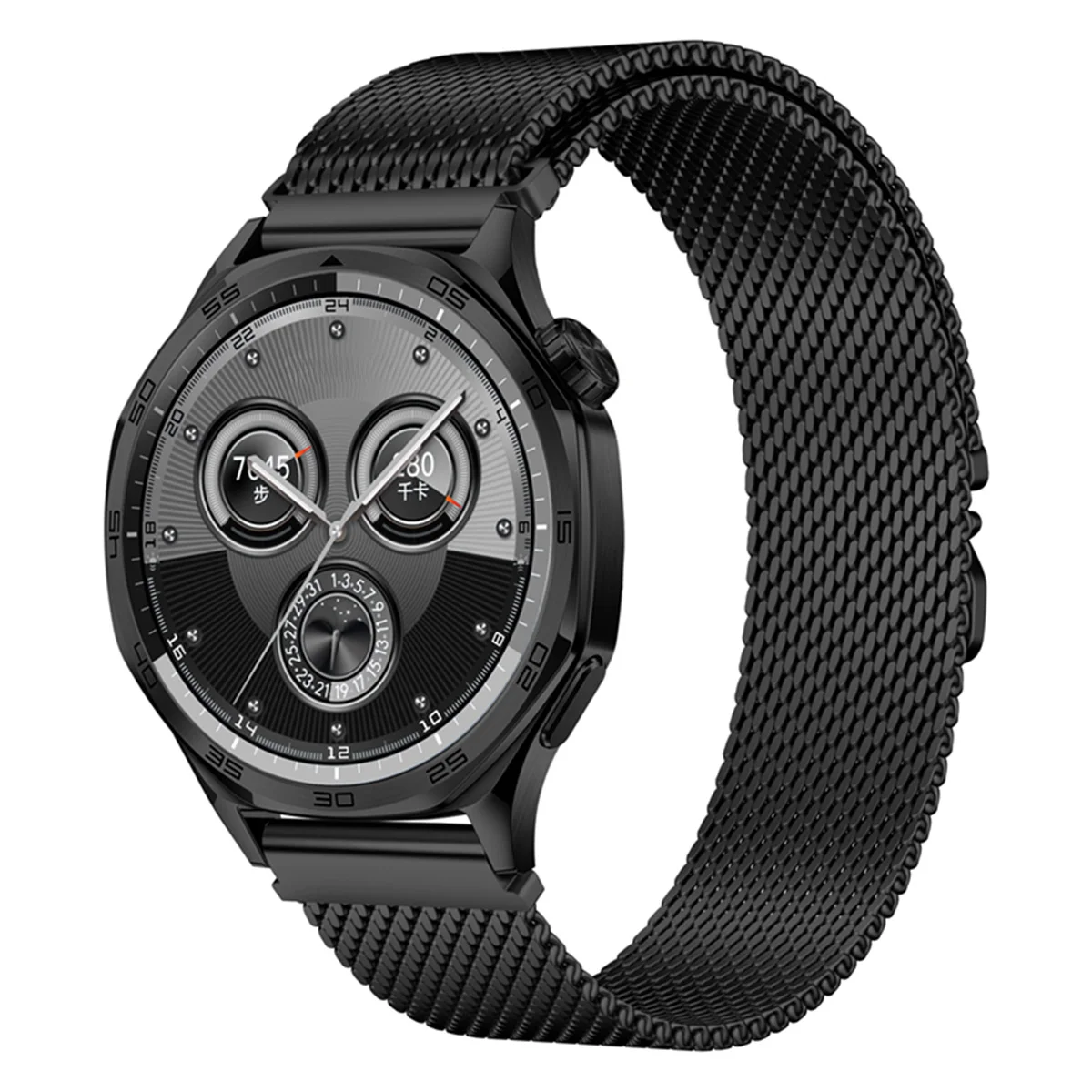 Stylish Milanese Loop Metal Magnetic Bracelet in Stainless Steel