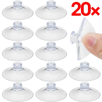 투명 PVC 흡입 컵, 강력한 접착 빨판 홀더, 후크 행거, 자동차 흡입 패드, 주방 욕실 창문 유리 장식