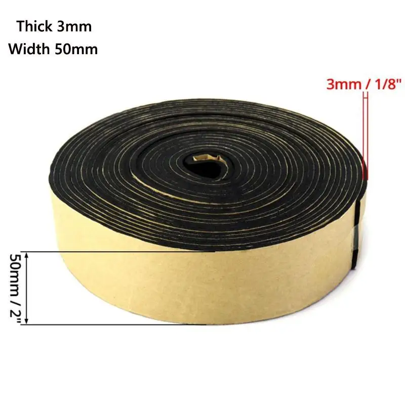 Door Seal Strip Sealing Strip Tape Window Seal Strip Sealing Tape Rubber Seal Strip Rubber Door Weatherstripping Door Weatherstripping Silicone Seal Strip Sealing Strip Rubber Gasket Panel 1pc Length10~2meters Black Rubber Self Adhesive Sponge Seal Strip Width 5~50mm Thick 1~10mm EVA Foam Anti-collision