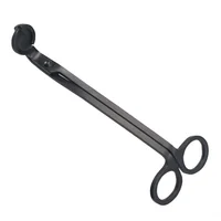 20pcs Candle Wick Trimmer Stainless Steel Candle scissors trim wick Cutter Snuffer Round head 1