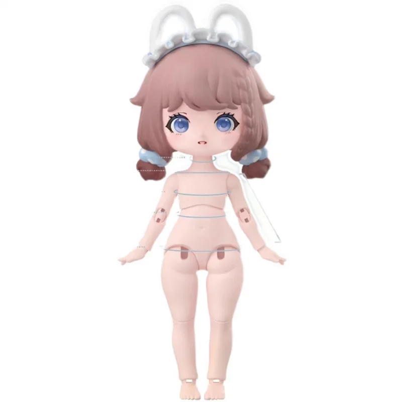 Liroro Summer Island Blind Random Box Toys Guess Bag OB11 1/12Bjd Dolls Action Figures Surprise Mystery Box Dolls Girls Gift