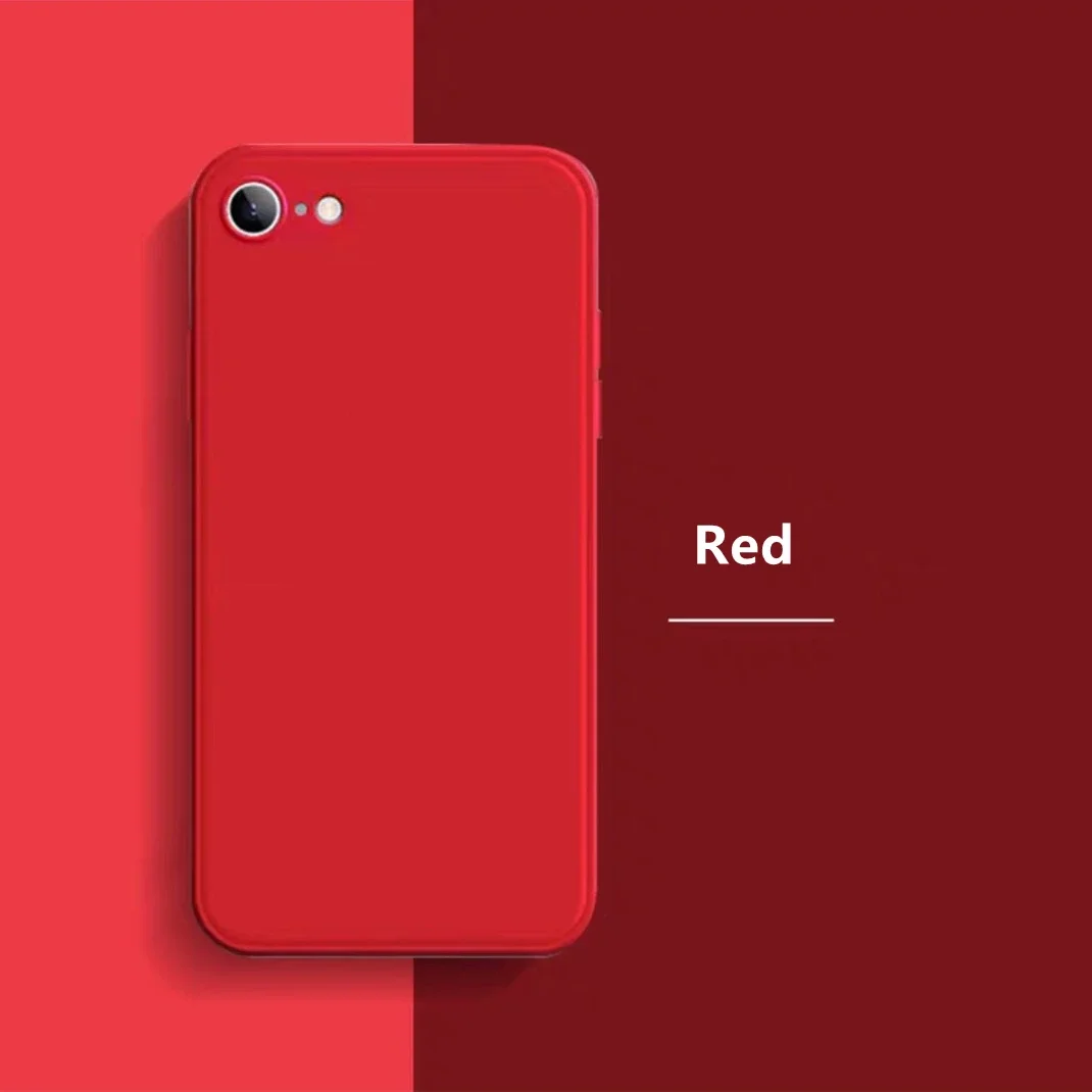 Liquid Silicone Matte Soft Case - Candy Color Camera Lens Protection Cover