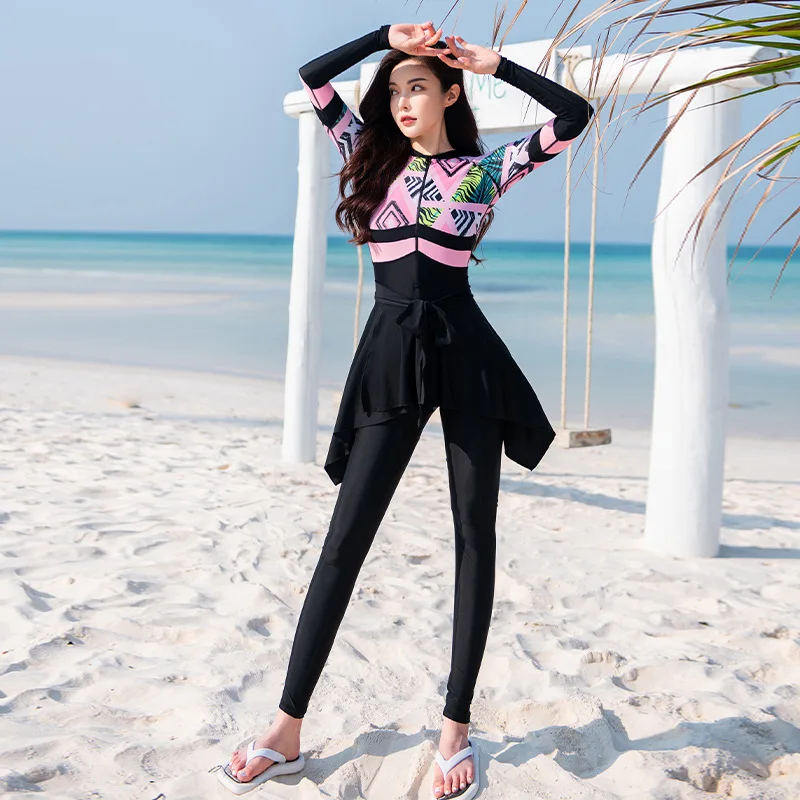 Swimwear Women Modest Full Covered Swimsuit - Image 5