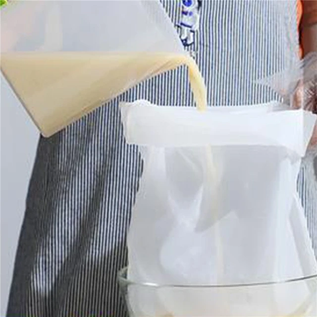 100/200/300/500 maille Nylon filtre écrou lait sac Net yaourt thé