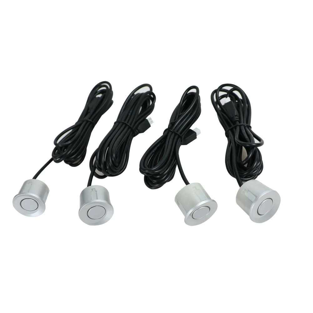 4pcs 12V Car Parking Sensor Kit Reverse Backup Sensors Buzzer Sound Alert Indicator Probe System Practical led parking sensor kit,car led parking sensor,parking sensor kit,parking sensor