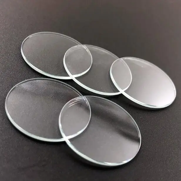 

50pcs/lot 1.0mm Thick Flat Mineral Watch Crystal 20mm Diameter Round Glass Replacement W9121