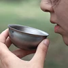Keith Titanium Kung Fu Tea Set Portable Outdoor Camping Tableware Teapot Teacups Hiking Leisure Travel Teaset Gaiwan 6pcs 6