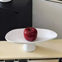 Desktop Storage Container Geometric Fruit Bowl Tray Desktop Storage Container Resin Handicraft Home Decoration Accessories 2