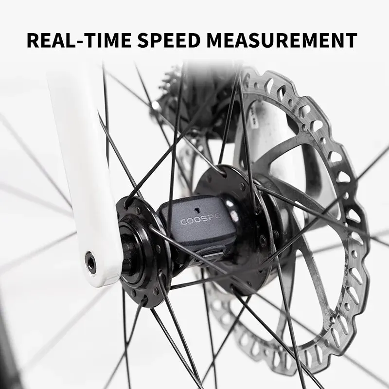 COOSPO BK9 Bike Speed/Cadence Sensor Bluetooth5.0 ANT Bicycle Tracking IP67 for Rouvy/Zwift/Peloton/Wahoo/GPS Bike Computer