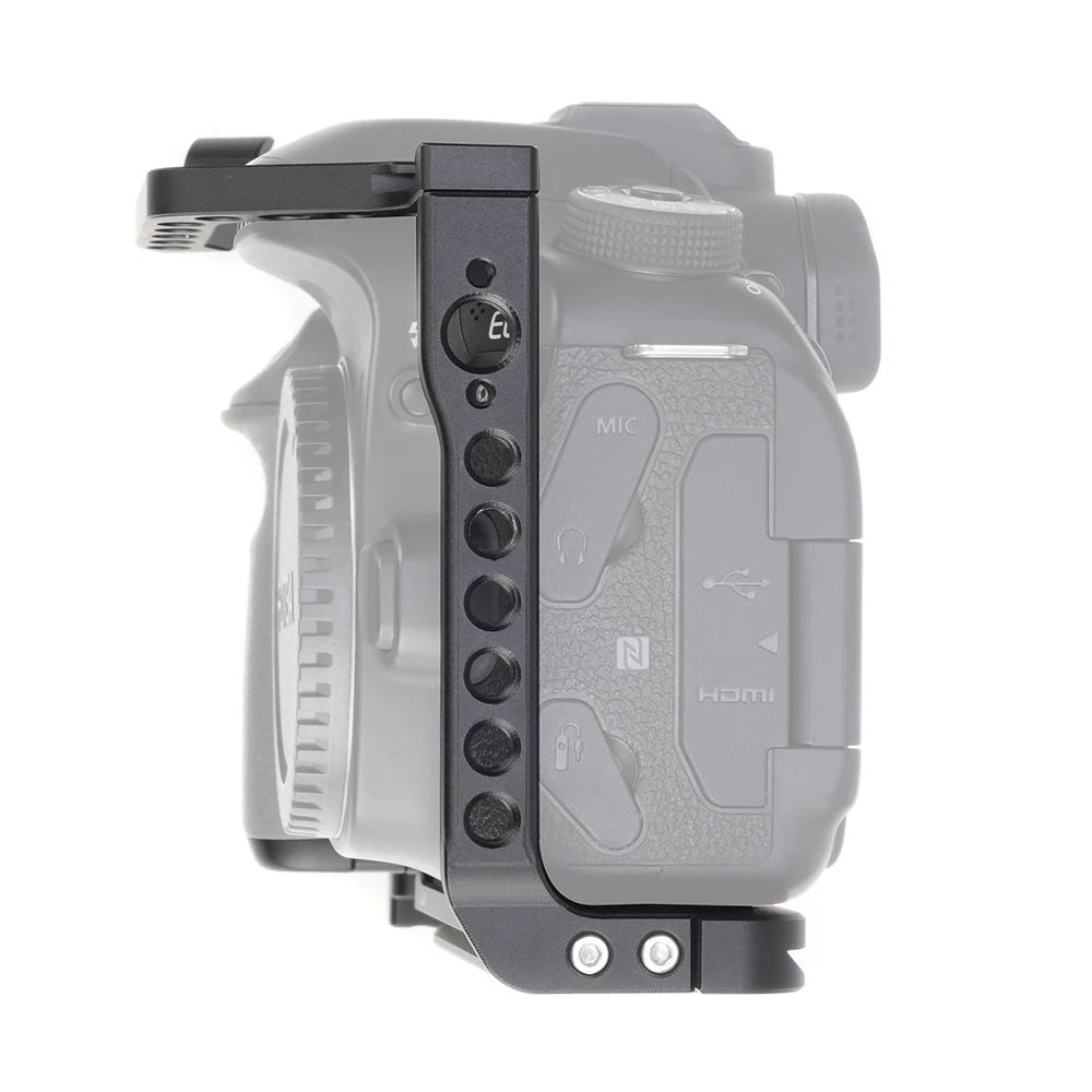 fotga alumínio dslr câmera gaiola kit suporte para canon fotografia câmera gaiola