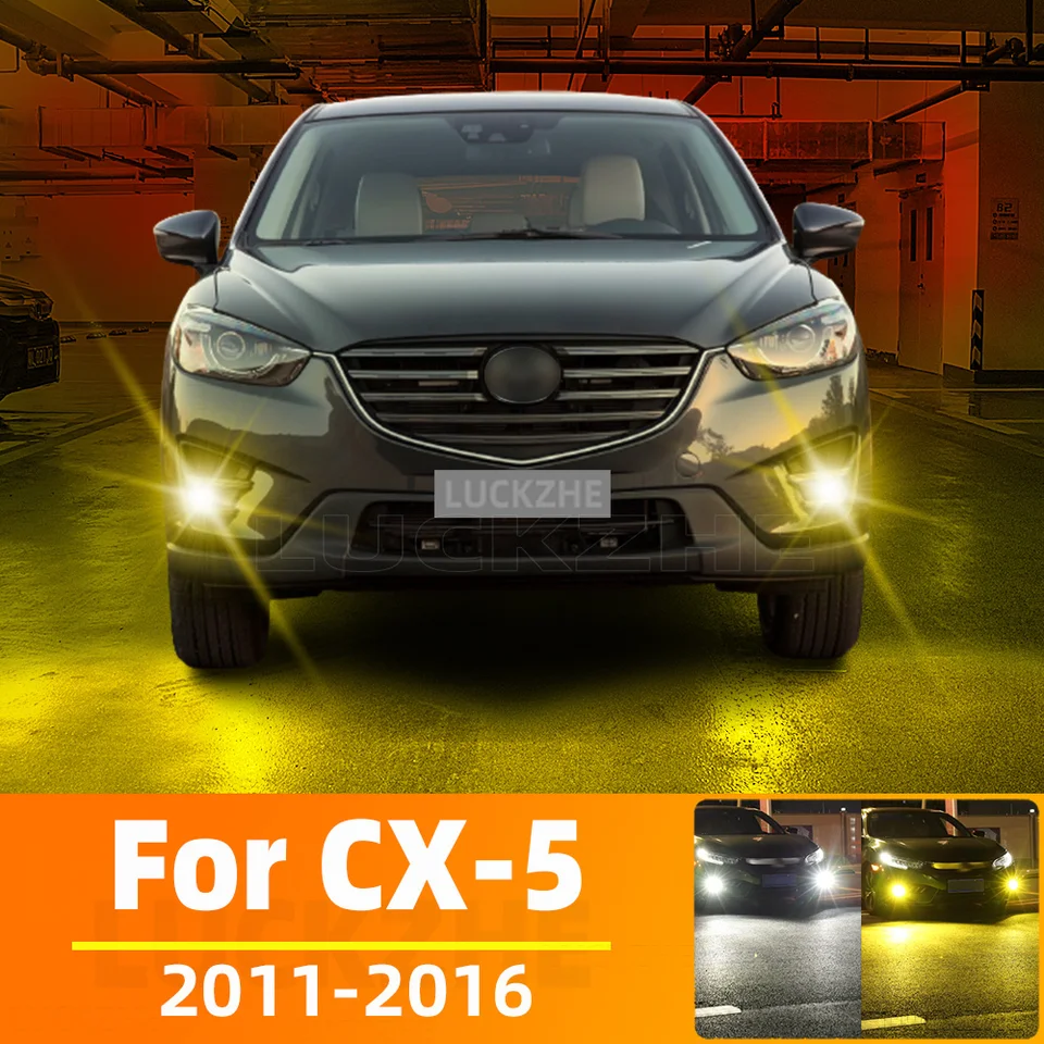 2pcs LED Fog Light For Mazda CX-5 CX 5 CX5 KE GH Accessories 2011