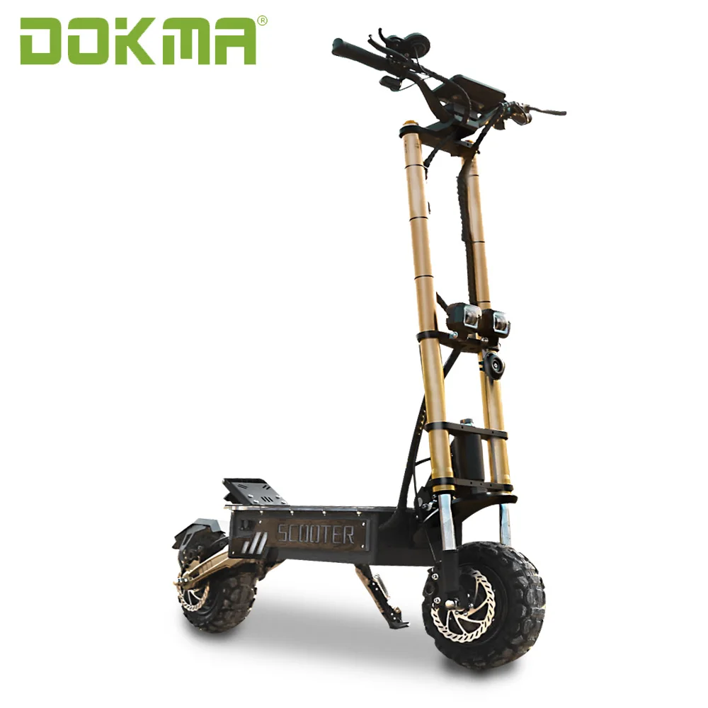 E9 China Warehouse 8000w dual motor scooter 11-inch all-terrain strong shock absorption fearless slope 72v 40ah electric scooter