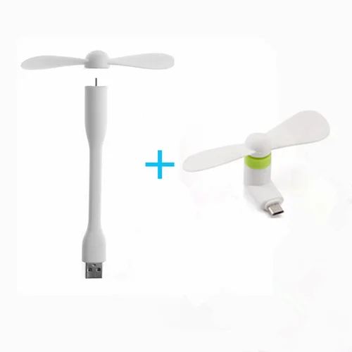 (에서 선박 us) 미니 USB 팬 유형-C 팬 유연한 구부릴 팬 보조베터리 노트북 PC AC 충전기 휴대용 손 팬 컴퓨터 여름 가제트 3