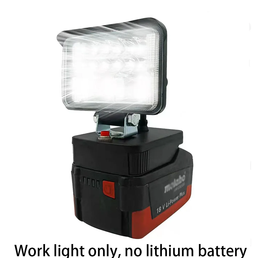 

LED Work Lamp For Metabo 18V Li-Ion Battery 625367000 625368000 321000480 BS18 LT SSD18 LT Lithium-ion Battery 30W Work Light