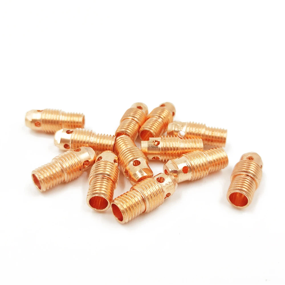 RIVERWELD Corps de Collet Buses en Alumine Coupes en Céramique pour Soudage TIG 13N série Électrode de tungstène pour soudage 2% de thorium WT20 pour SR WP 9 20 25 Torche de