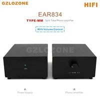 HIFI Split Type-MM ECC83 Tube Phono amplifier Base On EAR834 With Volume control 1